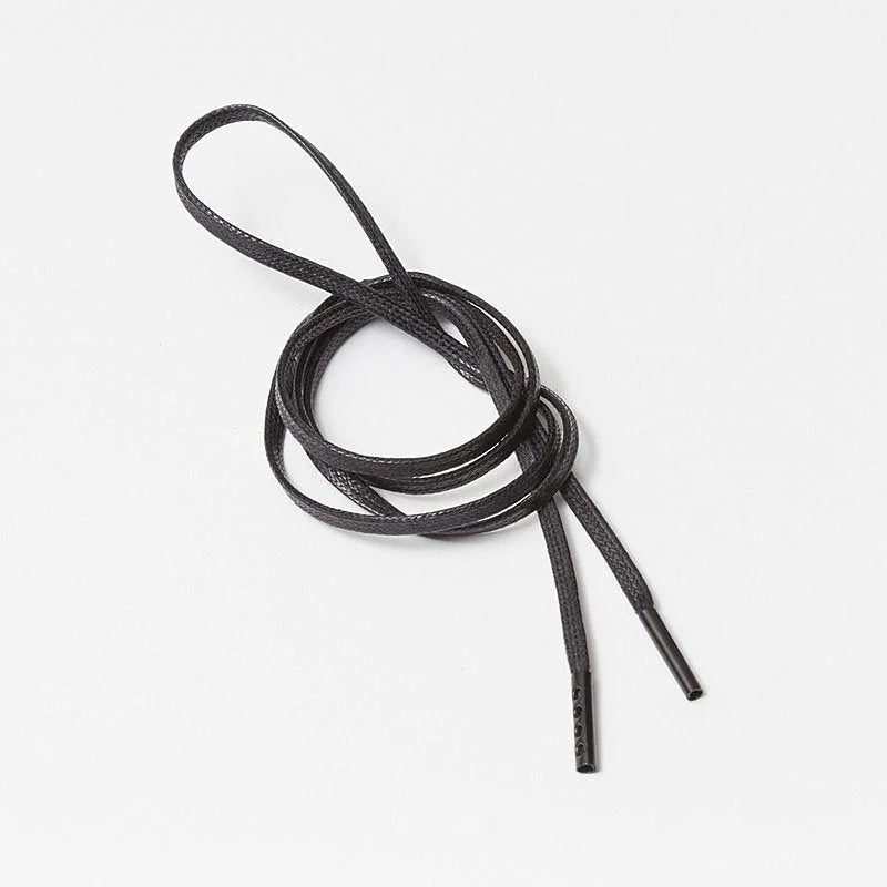 เชือกรองเท้าแบน Flat string (black)