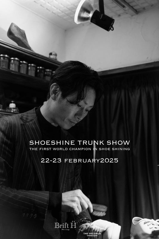 Shoeshine Trunk Show โดย Brift H Thailand: ศิลปะที่ปลายแปรงขัดรองเท้า